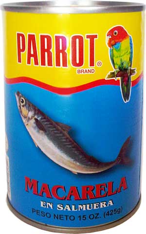 can of Mackerel in Brine 15 oz. (New York)